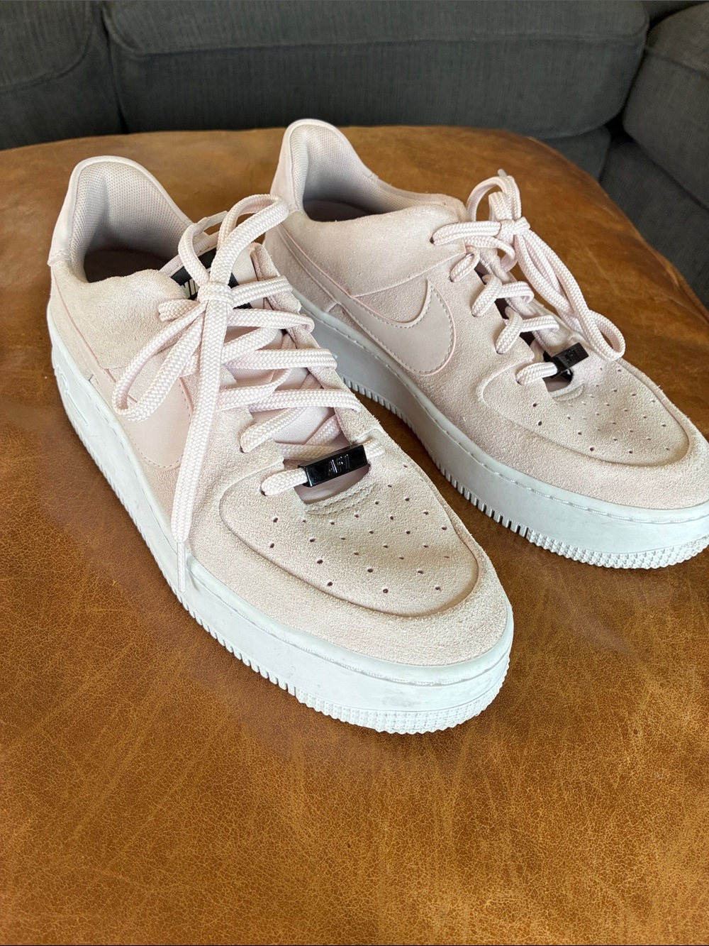 Nike Air Force 1 platform sneakers